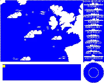 Sink the Bismarck (19xx)(Design People)[TITLE] screen shot game playing